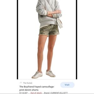 Current/ Elliot Camo Shorts | Size 27